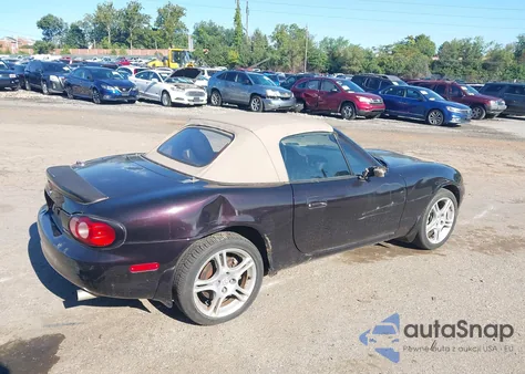 2004 Mazda Mx-5 Miata Ls из США, поврежденный, VIN JM1NB353040402806